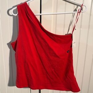 Hollister Asymmetrical One Shoulder Top